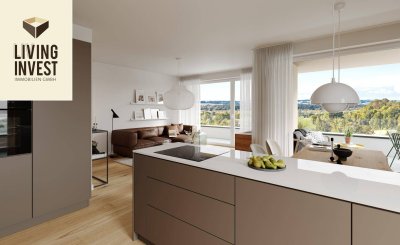 RESERVIERT: Landliebe in Fischlham | Exklusives Penthouse mit 42 m² Terrasse mit Panoramablick - Haus 1 TOP 9