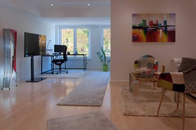 Möbliertes Loft in Schwabing/Freimann: 1,5-Zimmer-Wohnung mit gehobener Ausstattung
