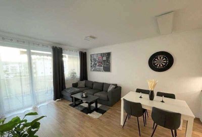 Geschmackvolle, vollständig renovierte 1,5-Zimmer-Wohnung mit EBK in Euskirchen