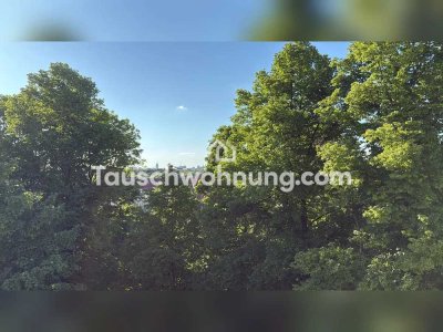 Tauschwohnung: 1-Zimmer Wohnung mit riesigem Balkon am Kolumbusplatz