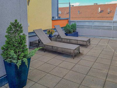 Traumhafte Penthouse-Wohnung mit Dachterrasse – Gepflegtes Wohnen über den Dächern von Knittlingen