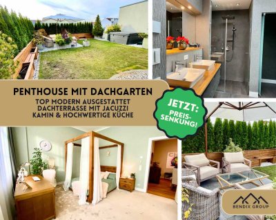 Traumhaftes Penthouse mit Privatgarten auf riesiger Dachterrasse! Luxus Pur auf 188qm!