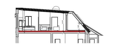 Hohe Zuschüsse! Gr. Dachgeschoss mit Baugenehmigung zum Selbstausbau - Denkmalschutz Steuervorteile