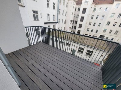 Absolute Rarität: Topsanierter Altbautraum mit hofseitigem Balkon