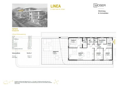 LINEA in Schwaz - Top B10 - Dachgeschosswohnung mit Penthouse-Charakter