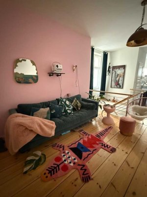 Furnished maisonette with separate workspace (1 year rental)