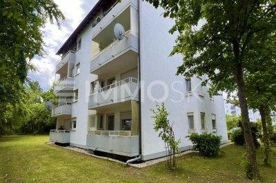 Wohnkomfort mit Balkon, Gartenanteil, Stellplatz und Gäste-WC!