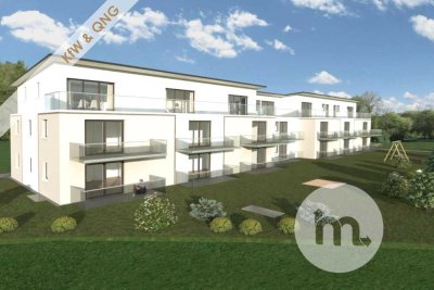 KfW40 QNG! � Attraktive Balkonwohnung mit zwei TG-Stellplätzen