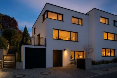 ARCHITEKTENHAUS NIEDRIGENERGIE-DOPPELHAUSHÄLFTE IN FELDAFING - Exklusive Ausstattung - S-BAHN-Nähe