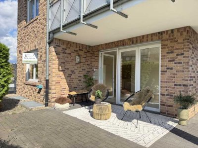 Attraktive 3-Zimmer-Wohnung mit Garten und Garage in Moers-Asberg - barrierefrei!