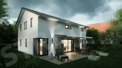 Einfamilientraum mit großzügigem Grundstück und Fernblick