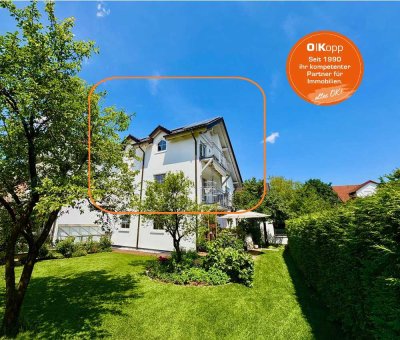 OK! Ruhig und dennoch beste Lage!  Attraktive Wohnung über 2 Etagen freut sich schon auf Sie...!