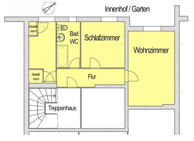 Schicke 2-Zimmer-Wohnung im Aachener Südviertel