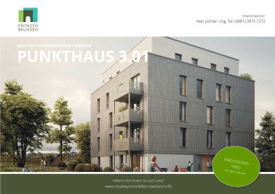 Projektierte Neubau-Eigentumswohnung im Wohngebiet Franzenbrunnen Saarbrücken