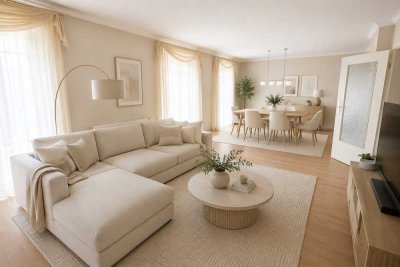 Preis VB! Bezugsfreie Eigentumswohnung im Handwerkerviertel mit EBK und PKW-Stellplatz
