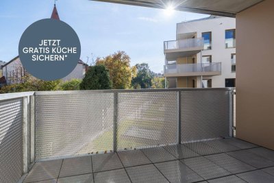 PROVISIONSFREI! Bezugsfertige 3-Zimmer-Wohnung mit viel Licht und Gemütlichkeit | privater Balkon