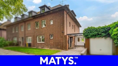 Gelsenkirchen-Feldmark | Wohnen, vermieten, wohlfühlen – Dreifamilienhaus mit Studio und Garten