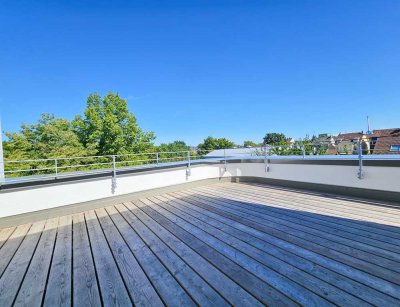 PROVISIONSFREI: Vermietete 3-Zimmer-Penthousewohnung mit weitläufiger Dachterrasse