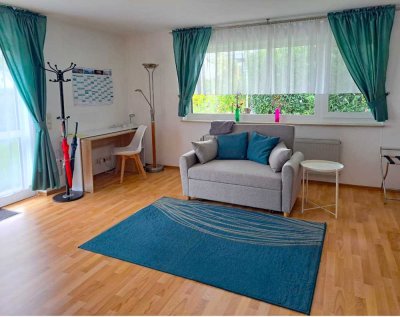 Befristet (!) 1,5-Zimmer-Wohnung in Top-Lage - komplett eingerichtet - in Konstanz-Staad