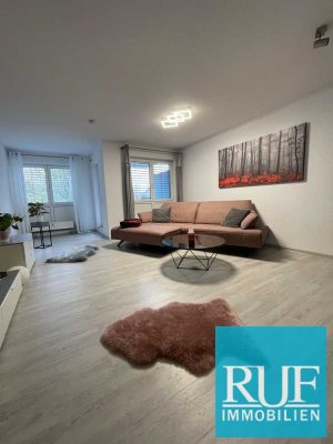Möblierte 1- Zimmer Terrassenwohnung perfekt für Singles oder Pendler.