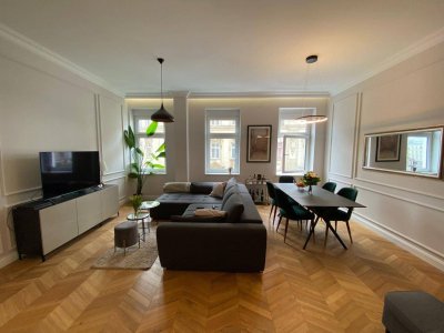 Luxuriöse 3-Zimmer Wohnung mit Premium-Ausstattung-Voll möbliert in 1030 Wien und U-Bahn um die Ecke