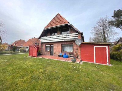 Volksbank Immobilien:
Einfamilienhaus mit Einliegerwohnung in Dedesdorf-Eidewarden!