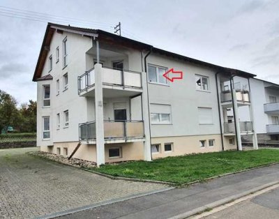 Eigennutzung oder Kapitalanlage! Helle, renovierte 3,5-Zimmer-Wohnung in Distelhausen zu verka