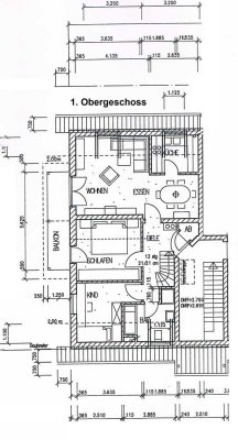 Gepflegte 4-Zimmer-Maisonette-Wohnung mit Balkon und Einbauküche in Altenstadt