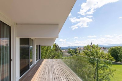 Penthouse-Feeling mit Weitblick &amp; großzügiger Außenfläche