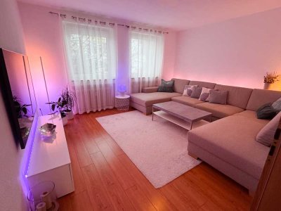 Wohnen im Grünen: Stilvolle 3-Zimmer-Wohnung mit Wohnküche, Stellplatz & Garten in Querenburg