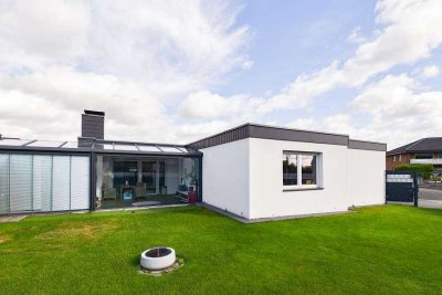 In 2017 sanierter Bungalow mit Einbauküche, Garage und schönem Garten in Steinfurt!