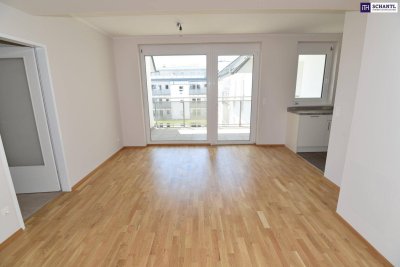 "DER MARKHOF" - ist einfach lässig! Neuwertige Drei-Zimmer-Wohnung mit separater Dachterrasse on Top.