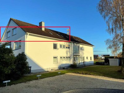 Gepflegte 4-Zimmer DG-Wohnung in Roggenburg