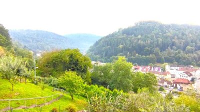 Neuenbürg - große Doppelhaushälfte mit Einliegerwohnung, Terrasse, Garten und toller Aussicht!