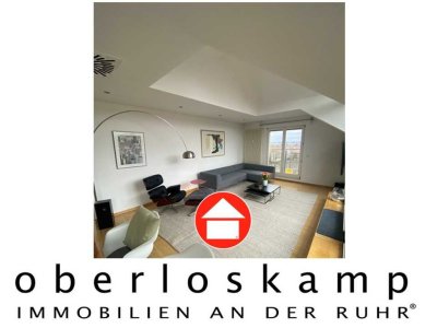 3- Zimmer- Maisonette- Wohnung mit großem Balkon in grüner Lage von Mülheim- Broich!