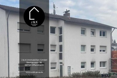 Helle 2-Zimmer-Wohnung mit Balkon in gepflegtem Mehrfamilienhaus zu vermieten