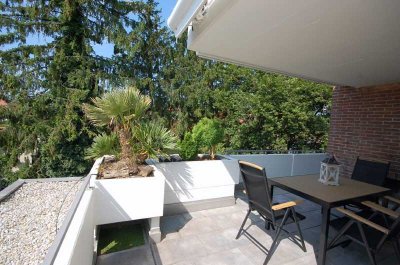 Ein Juwel  - voll möbliertes  Luxus-Penthouse in Nymphenburg-Gern