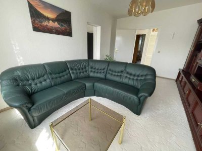Helle, voll möblierte 2-Raum-Wohnung mit Einbauküche und Waschmaschine in zentraler Lage in Gommern
