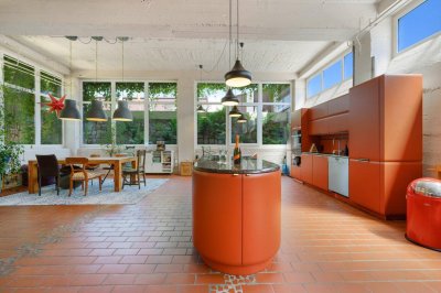 New York trifft Alte Donau – Designerloft mit Garten &amp; Pool