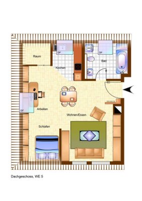 Ideales City-Apartment nahe Uni & MDR – ruhig im Hinterhaus & fußläufig zur Karli zur KA oder EN