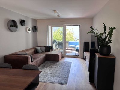 Moderne 3-Zimmer-Neubauwohnung (92 m²) mit Designküche, Loggia & TG-Stellplatz – F.188 Nürnberg