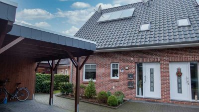 Single-Wohnung mit Carport und Garten in Ohrwege