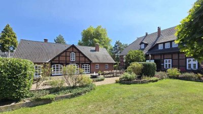 Außergewöhnliche Anwesen mit einer schönen Parkanlage 
und Weidefläche in der Okeraue - nach Ang