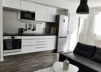 Geschmackvolle, gepflegte 1,5-Raum-Wohnung mit Balkon und Einbauküche in Eilenburg