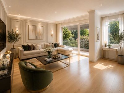 Großzügige 3-Zimmer-EG ETW mit Balkon und TG-Stellplatz in begehrter Lage von Düsseldorf-Stockum