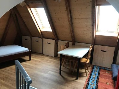 1-Zimmer-Appartment komplett möbliert mit Balkon