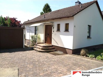 Bungalow mit Vollkeller und Garage in bevorzugter Wohnlage von Bennigsen