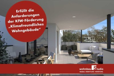 4,5-Zi.-Neubau-Wohnung in Ostfildern-Ruit! Genießen Sie die einmalige Sonnenterrasse! Bezug 2024