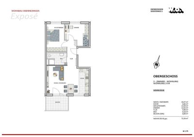 Wohlfühlzone: Geräumige 3-Zimmer-Wohnung mit offener Küche