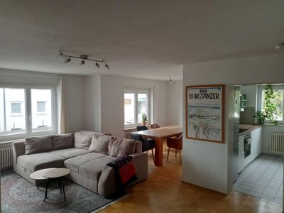 Schöne, großzügige 3-Zimmer-EG-Wohnung mit Terrasse und Einbauküche in Konstanz
